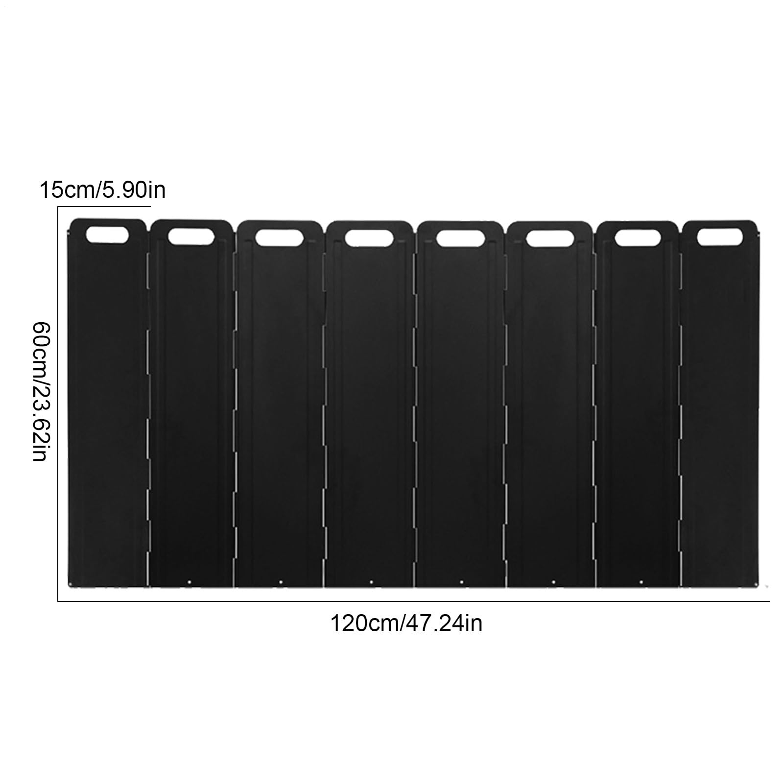 Paravientos para Hornillo de Camping – Pantalla Plegable Portátil con, Resistente al Calor | Escudo de Hierro Galvanizado para Cocina Exterior, Camping, Barbacoa, Senderismo, Viajes