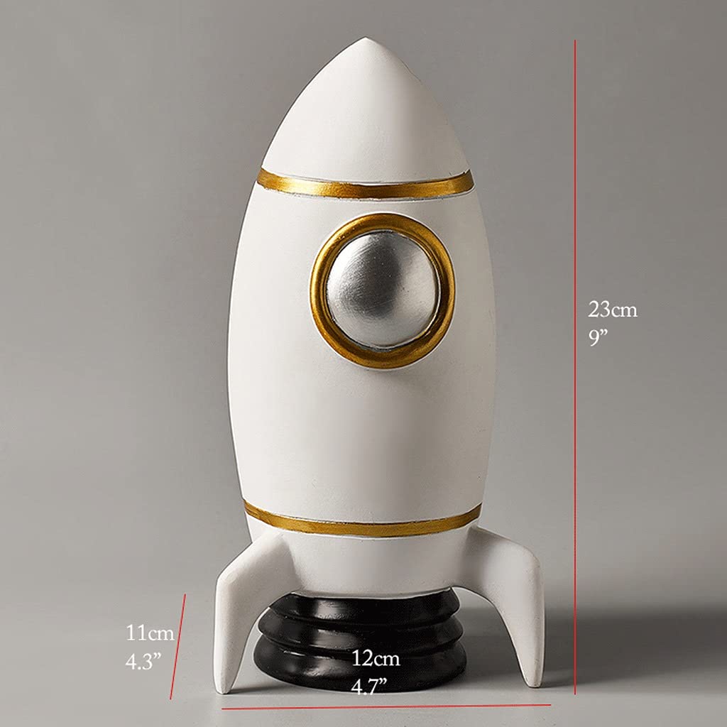 シガーバンク 宇宙飛行士 貯金箱 約10cm Amazon.co.jp: 貯金箱 ゴールデンロケット貯金箱セラミックコイン