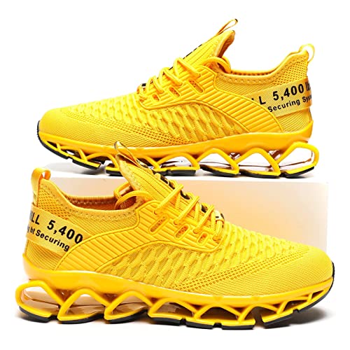 Men's Running Shoes Blade Tennis Walking Fashion Sneakers Breathable Non Slip Gym Sports Work Trainers - Image 8