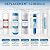 PureDrop PDR-F6U Replacement Reverse Osmosis Water Filter Set for 6-Stage Under-Sink Water Filtration Systems with UV light Filter