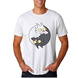 Gatoss Bola de Nieve - Camiseta Manga Corta de Hombre (Blanco, XXL)