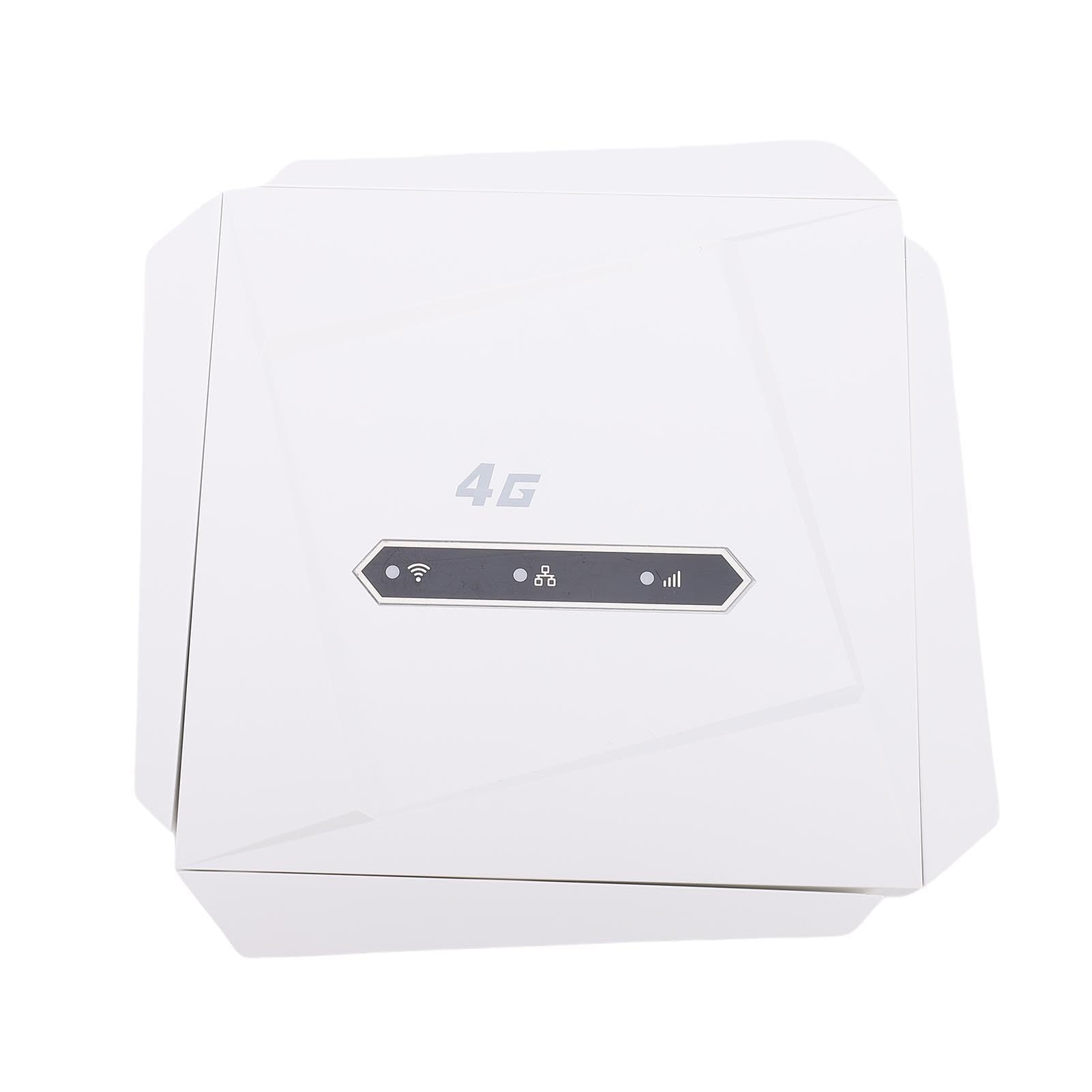 Router 4G LTE, Modem z Odblokowanym Gniazdem, prędkość Pobierania 150 Mb/s, Karta SIM dla 16 urządzeń z 4 Antenami, do Użytku na Kempingach, w Domach Wakacyjnych