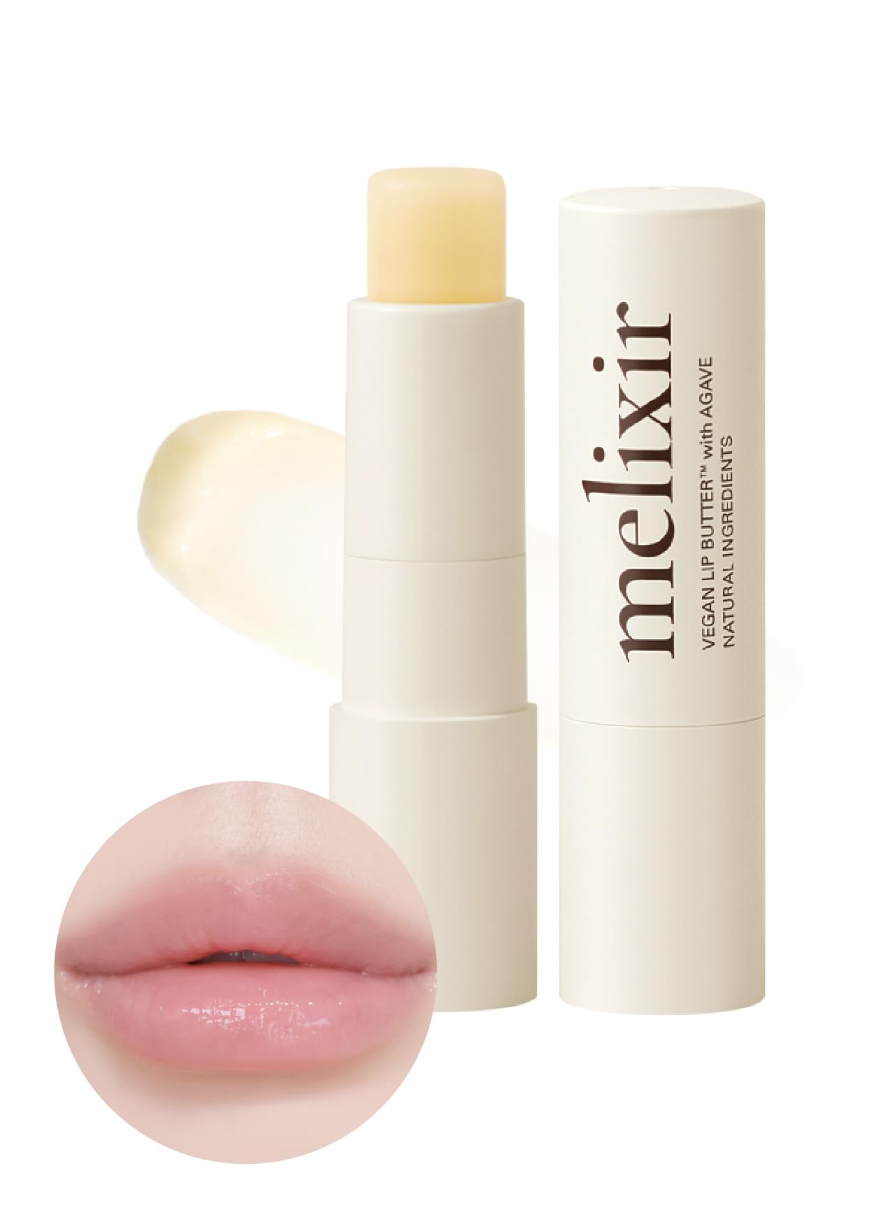 Melixir Vegan Lip Butter #01 Agave (Clear)