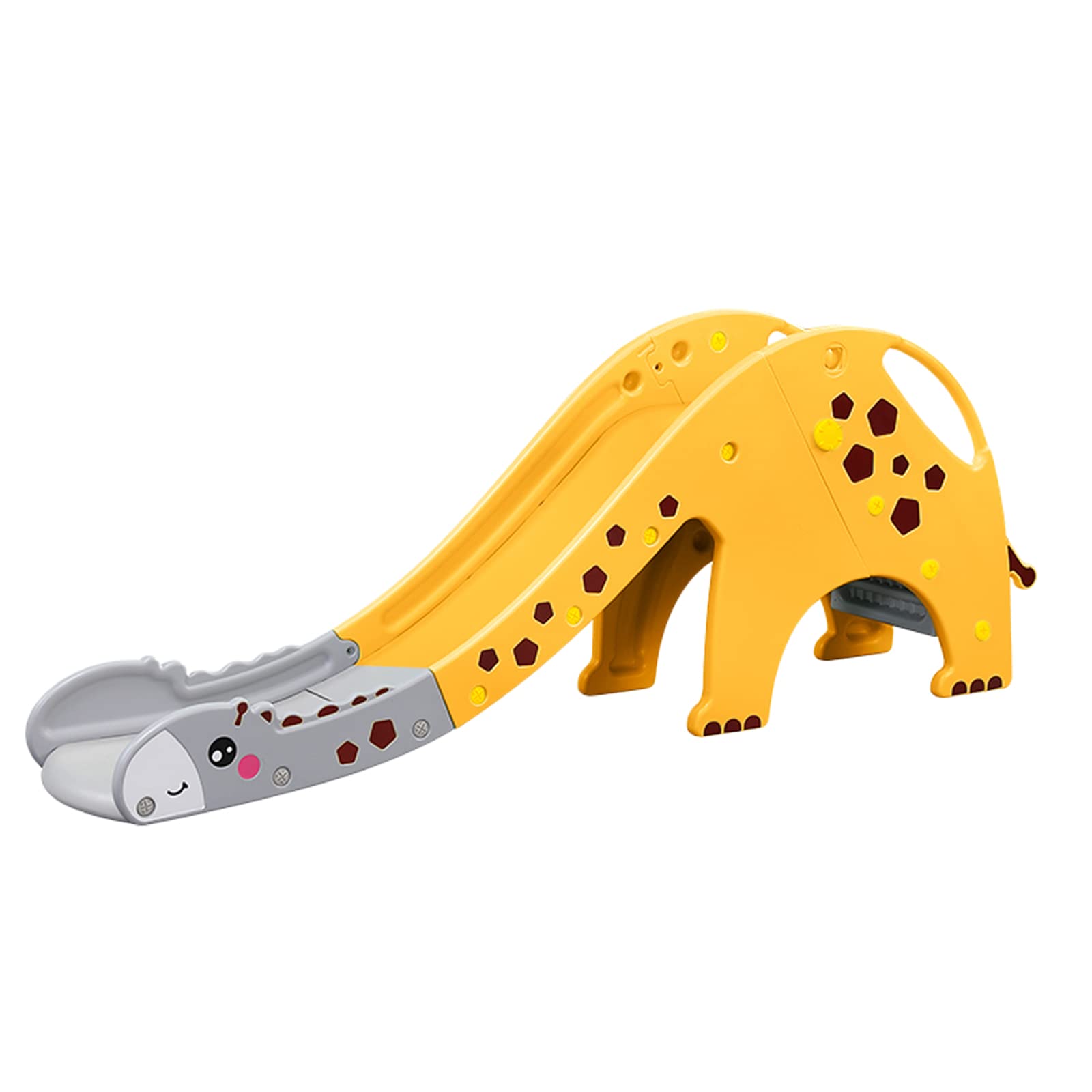 X IANGYU Indoor&Outdoor Foldable Two Steps Slides for kids,Baby Joy Folding Slide, First Slide Plastic Play Slide Climber for Children Activities&Games