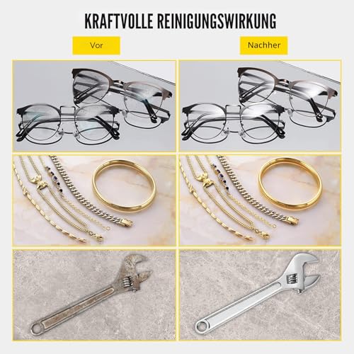 Vevor Ultraschallreiniger Reinigungsmaschine aus Edelstahl mit digitaler Heizungs-Timer für den...