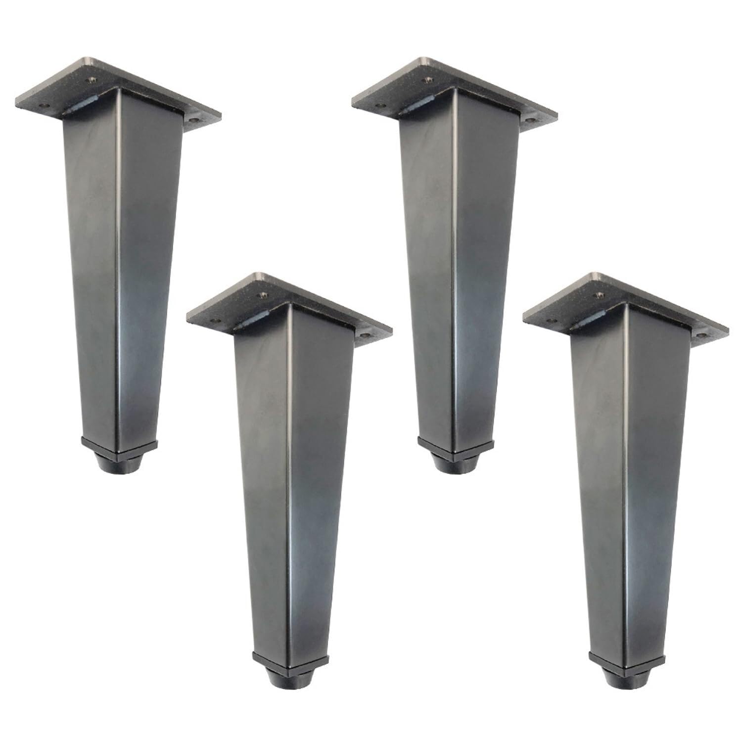 UYHBCNQD 4Pcs Replacement Legs Set Stainless Steel Furniture Legs Adjustable Furniture Foot Metal Coffee Support Legs DIY Dresser Feet(18cm(7.1in))