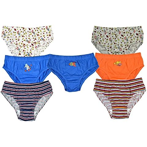 Thingimijigs Boys Space Briefs - 7 Pairs Cover