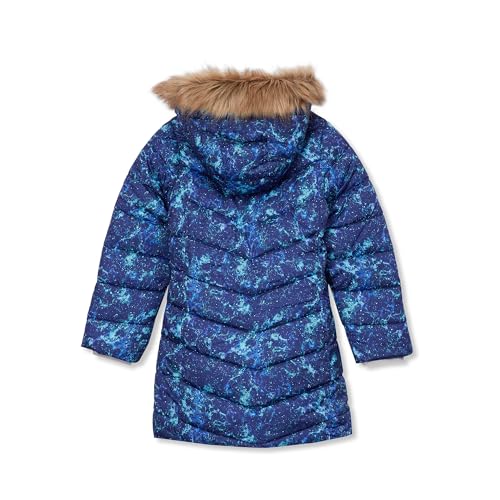 Lands' End Girls Fleece Lined Parka X-Small Blue Night Space2