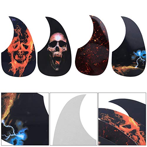 JOPESA 4Pcs Pickguard Guitare, Pickguard Guitare Acoustique Multi Forme Protecteur Pick Guard Accessoires d’instruments… - Les Beatles, Paul McCartney, John Lennon, RIngo Starr, George Harrison JOPESA 4Pcs Pickguard Guitare, Pickguard Guitare Acoustique Multi Forme Protecteur Pick Guard Accessoires d'instruments… – Image 7