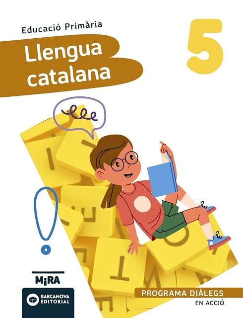 Portada de Llengua catalana 5. dialegs en accio