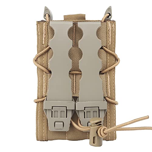 Mag Pouch 5.56Mm Magazine Pouch Softshell Adjustable Universal Mag Carrier With Molle Clip Cb #TOP3