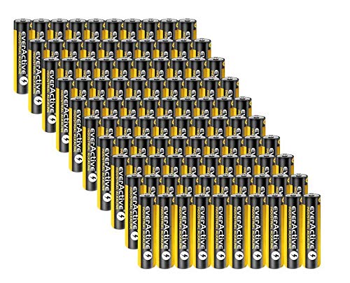 EverActive - Set di batterie industriali AA AAA