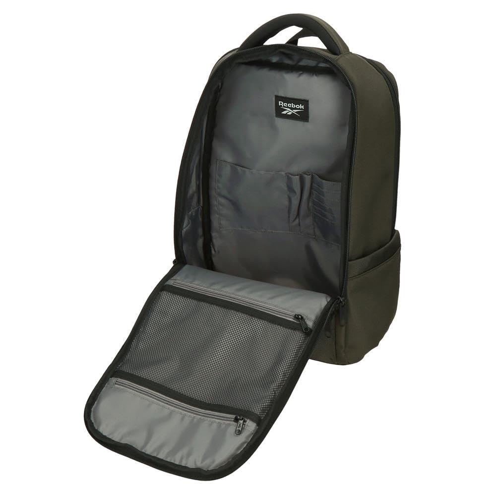 Reebok Houston Zaino per laptop 15,6" Doppio scomparto Verde 30x42x14 cm Poliestere by Joumma Bags