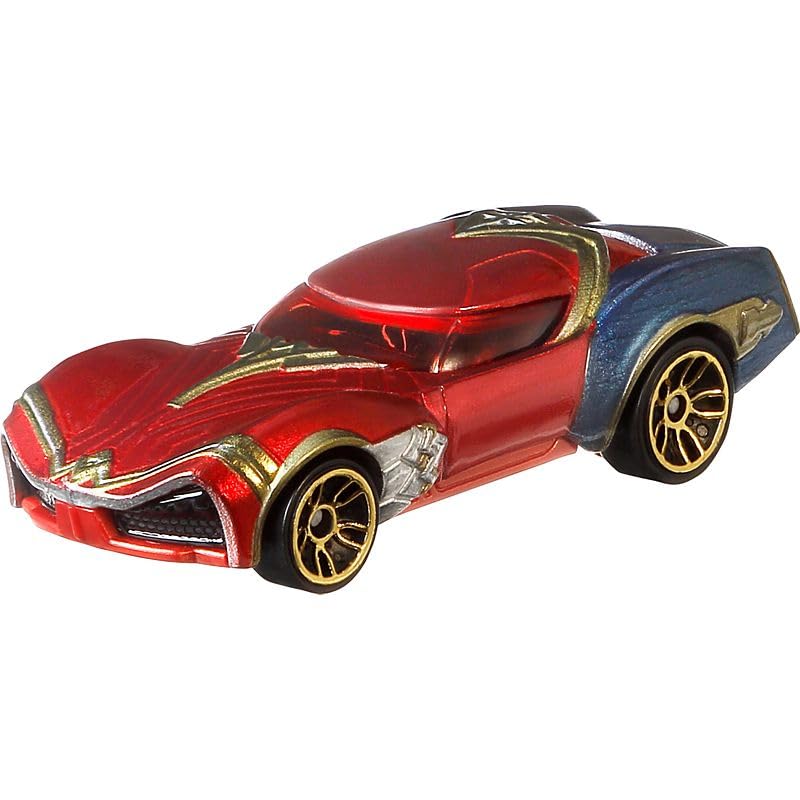 Hot Wheels Character Cars DC Wonder Woman 84 First Appearance Wonder Woman - 1:64 Scale Die-Cast Car