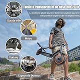 Trottinette Electrique - Vitesse Maximale 25 KM/H,Autonomie 25-30KM - 7
