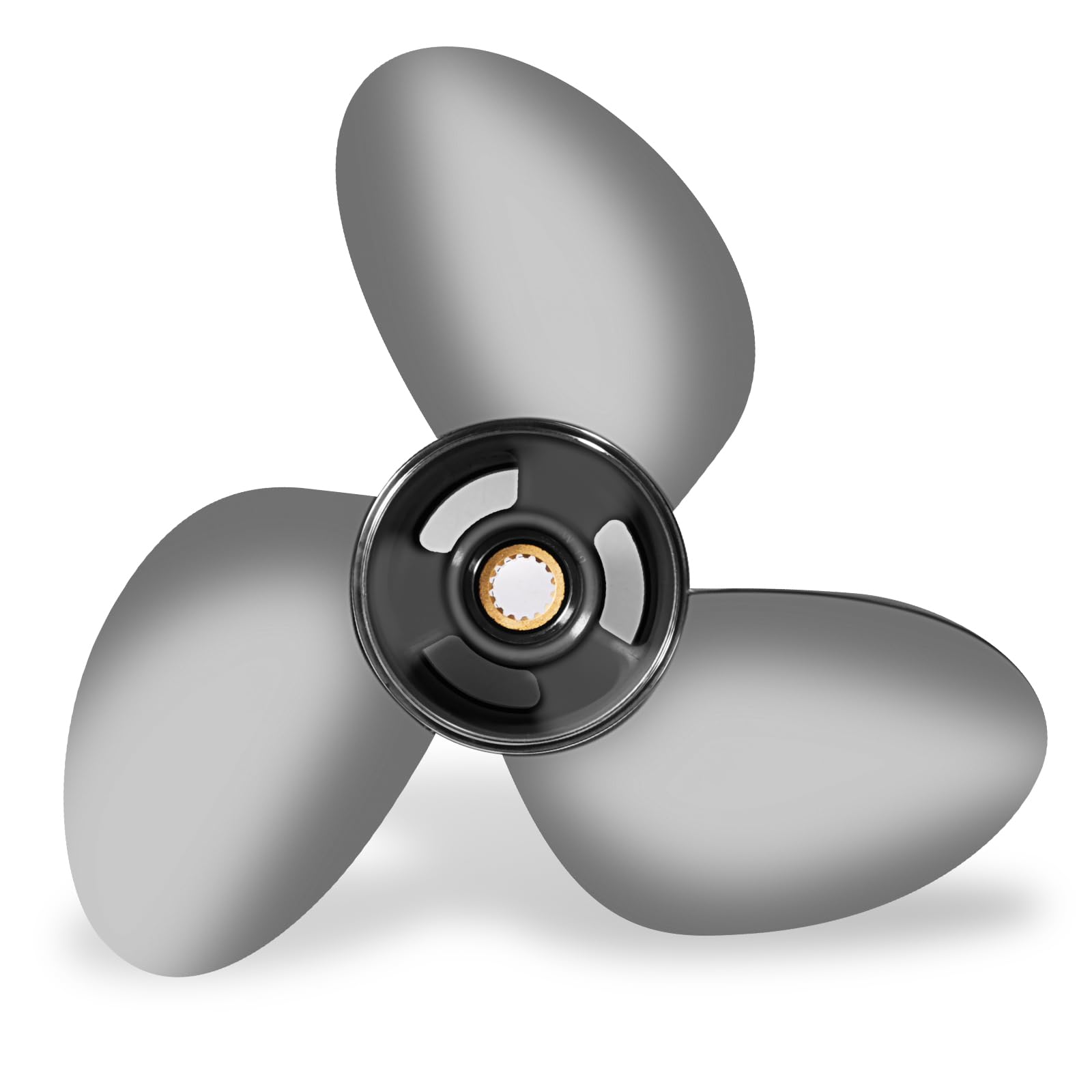 YOUNG PROPS 15 1/4 x 19 Replace OEM# 990C0-00840-19P Stainless Steel Outboard Boat Propeller for Suzuki Engines 150-300 HP 15.25 Dia x 19 Prop 15