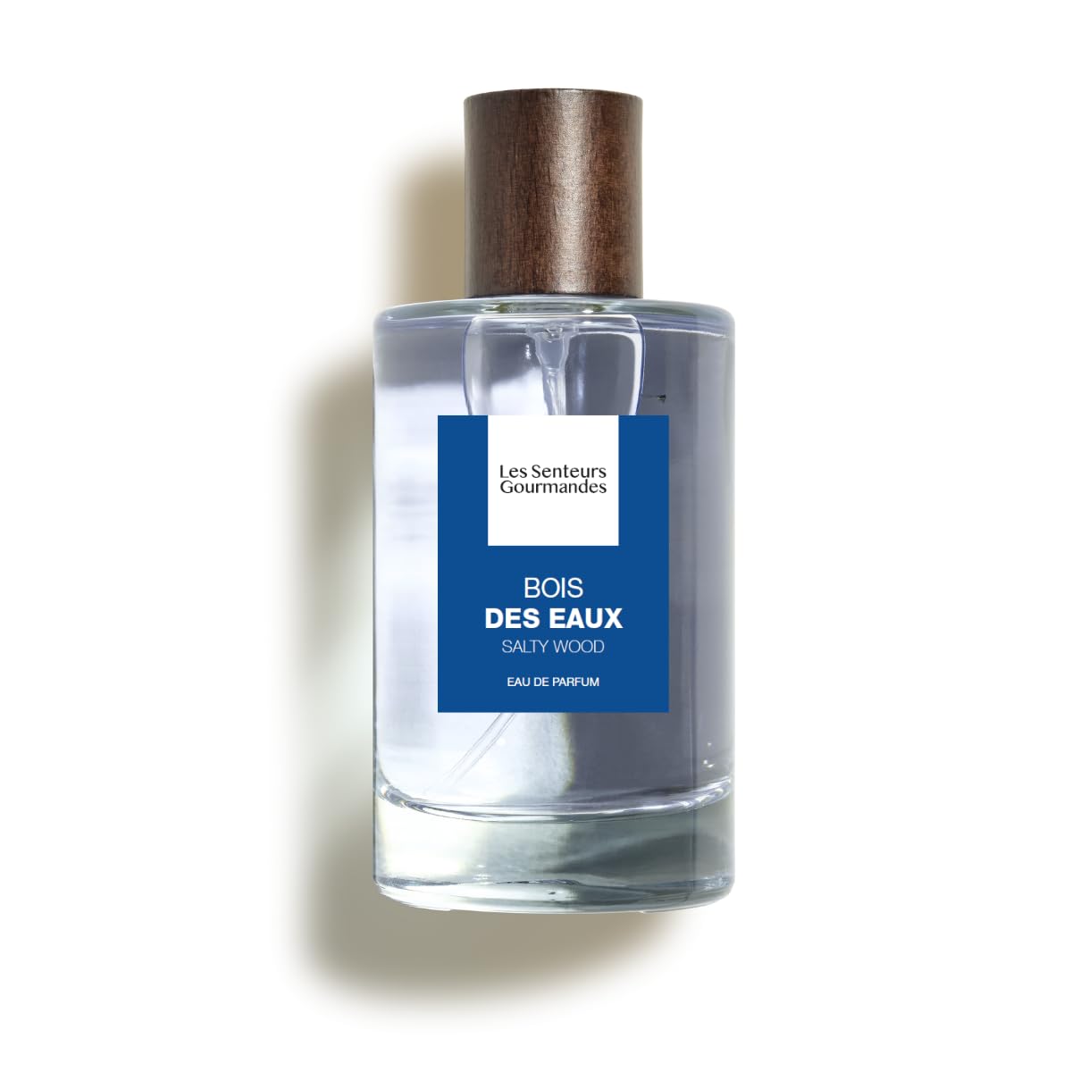 Les Senteurs Gourmandes - Bois des Eaux - Eau de Parfum Homme 100ml - Notes Thé Lavande Fleur de Sel et Cèdre - 92% d’Origine Naturelle - Made in France