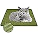 Xnuoyo Tapis à Gratter pour Chat, Tapis à Gratter en Sisal Naturel Grattoir Tampon à Gratter pour Animaux de Compagnie Antidérapant pour Chat Jouet de Soin des Griffes pour Chat(40 * 60cm, Vert)