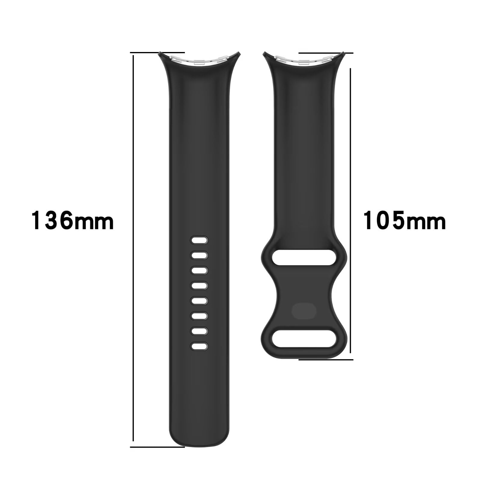 TingYR Strap Compatible with Google Pixel Watch 3 45mm, Convenient, Slim - Image 3