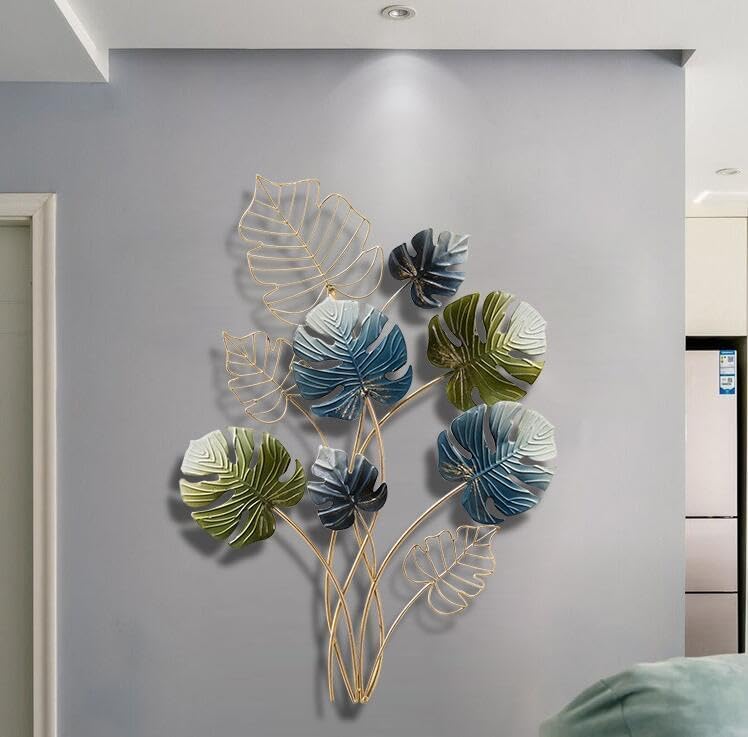 Tableau mural ginkgo en feuilles de métal pour créer une ambiance zen et moderne dans votre hôtel