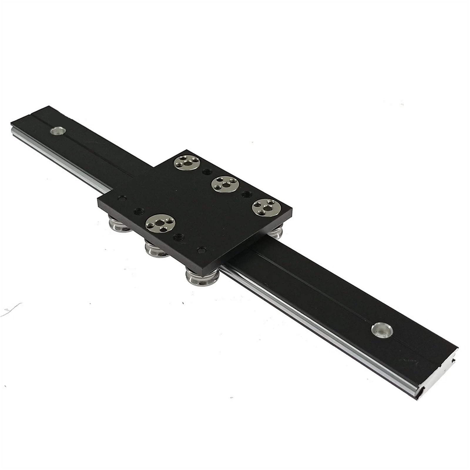 riel de guía lineal 1 carril guía lineal W30mm OSGR30 deslizador de rodillos | El riel deslizante externo de doble eje es adecuado for impresoras 3D CNC(OSGR30-6 wheel,Only 1 slider)