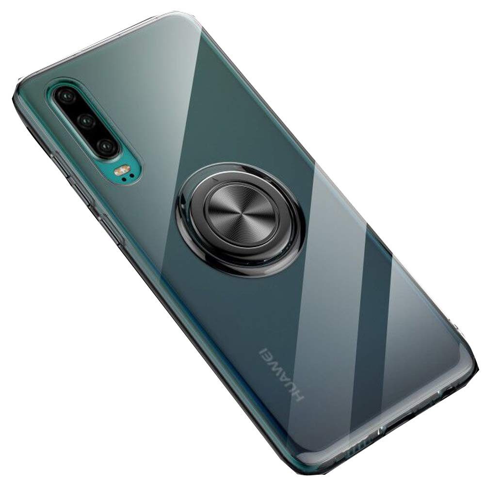 SORAKA Cover per Huawei P30 con anello rotante a 360