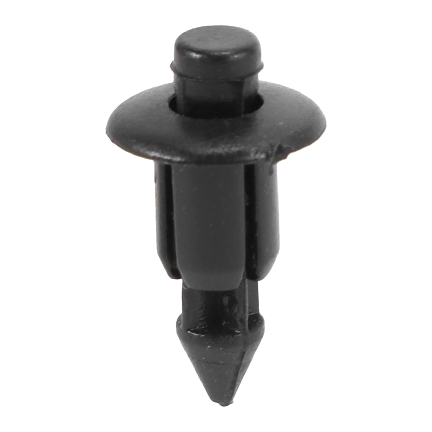 Fdcskinx Black 50X Plastic Rivet/Fairing Trim Panel Fastener Clips 6Mm Compatible