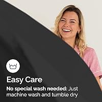 Vista 56 de King Fitted Bed Sheet - Bottom Single Fitted Sheet Only - Ultra-Soft Hotel Luxury Bedding w/ 8-16 Inch Deep Pockets - Breathable, Cooling & Wrinkle