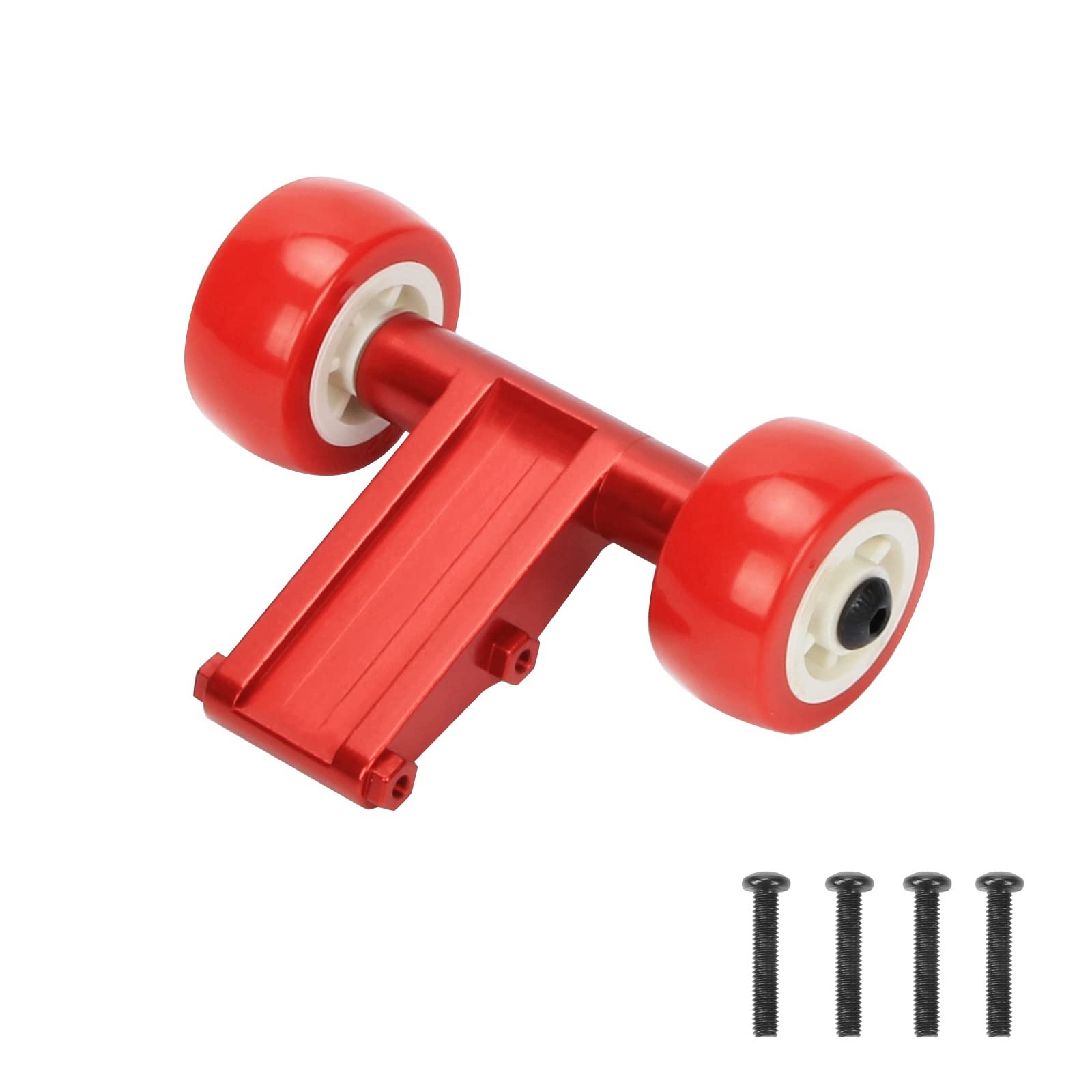 RCAWD Alloy wheelie bar for 1/8 Arrma 6S BLX Typhon Notorious Outcast Kraton Talion RTR&EXB cars hopups Upgrade Parts 2pcsRed