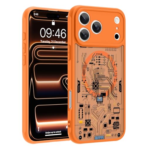 Coque iPhone 17 Pro MagSafe Orange - Protection Ajustée