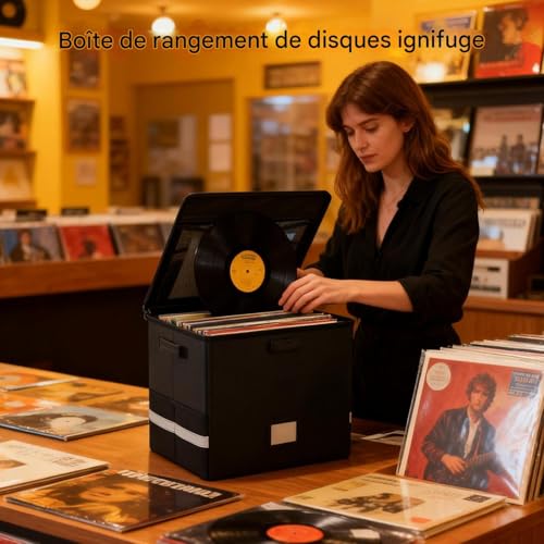 Boîte d'archives ignifuge protégeant vos documents contre le feu à la maison