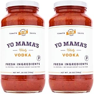 Keto Vodka Pasta Sauce by Yo Mama's Foods - Pack of (2)