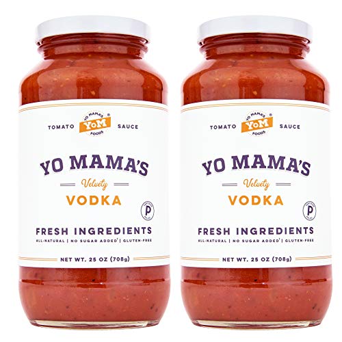 Keto Vodka Pasta Sauce by Yo Mama's Foods - Pack of (2)
