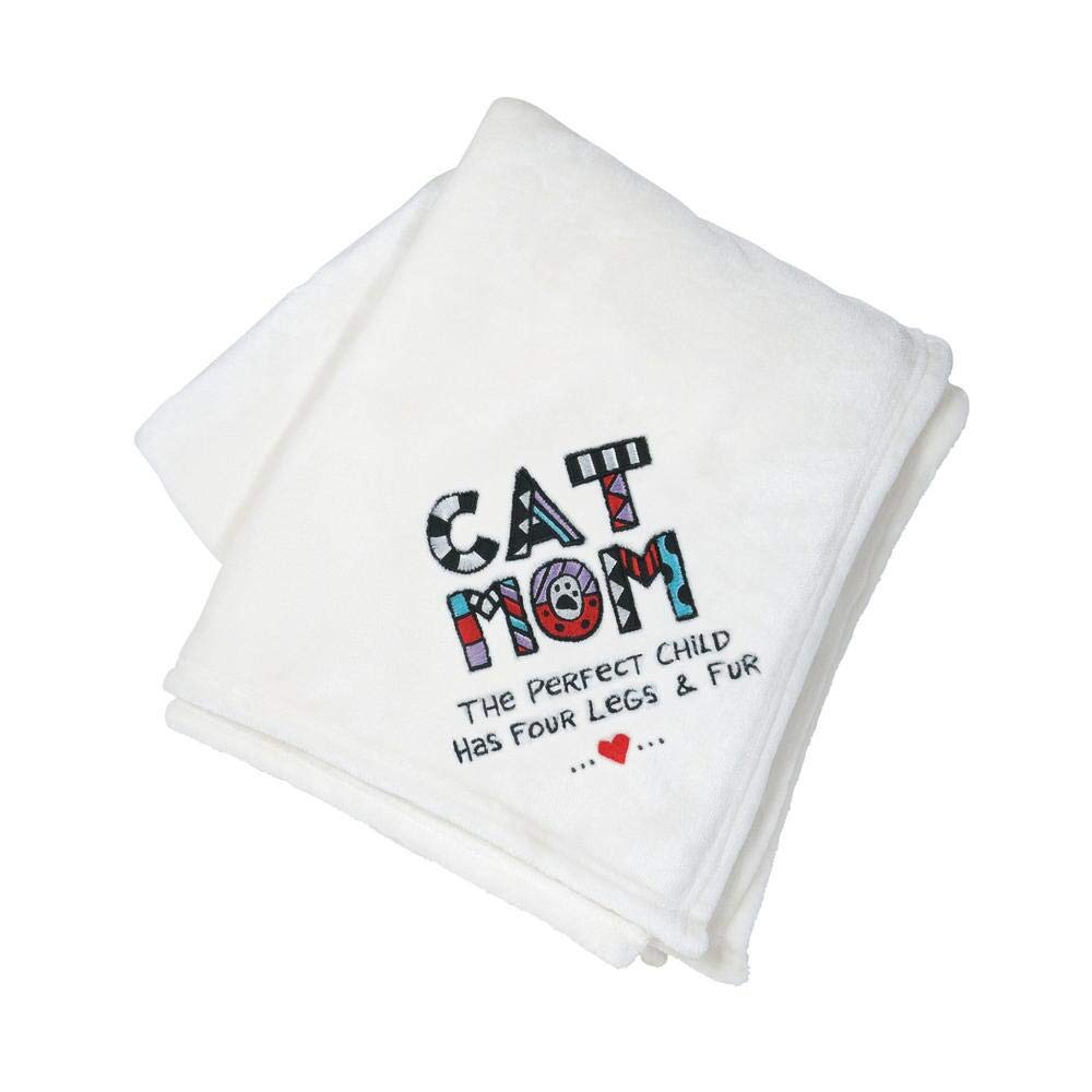 Couverture motif chat Enesco Our Name is Mud idée cadeau maman chat