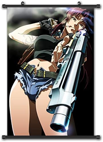 Amazon Com Anime Poster Black Lagoon Revy Posters Home Decoration 16 X23 Everything Else