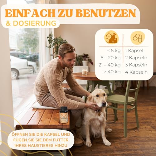 Lamina Care - Multi Vitamine für Hunde und Katzen zur Immunsystem Stärken Hund, Nahrungsergänzungsmittel Hund mit Vitamin A, B, C, D und E zur Unterstützung der Allgemeinen Gesundheit Ihres Tieres