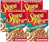 Stove Top Savory Herbs Stuffing Mix, Instant Side Dish for C...