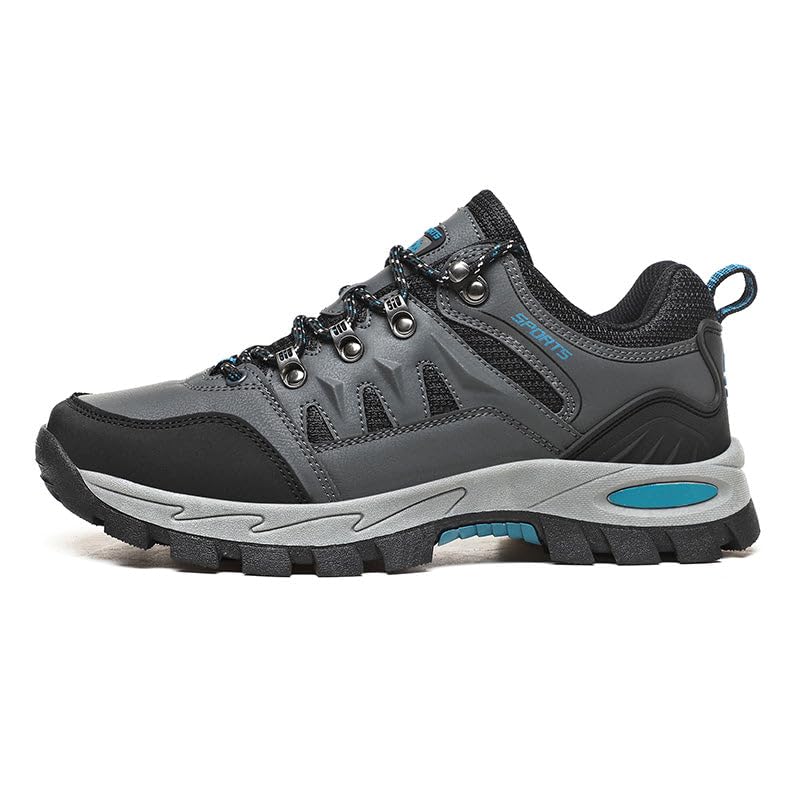 Herren Damen Wanderschuhe Wasserdicht Outdoor Anti-Rutsch Wanderstiefel Sportlich Bequem Leicht Outdoor Wandern Trekking Schuhe Braun/Schwarz Grau/Schwarz Violett/Grau Orange 36-46 EU