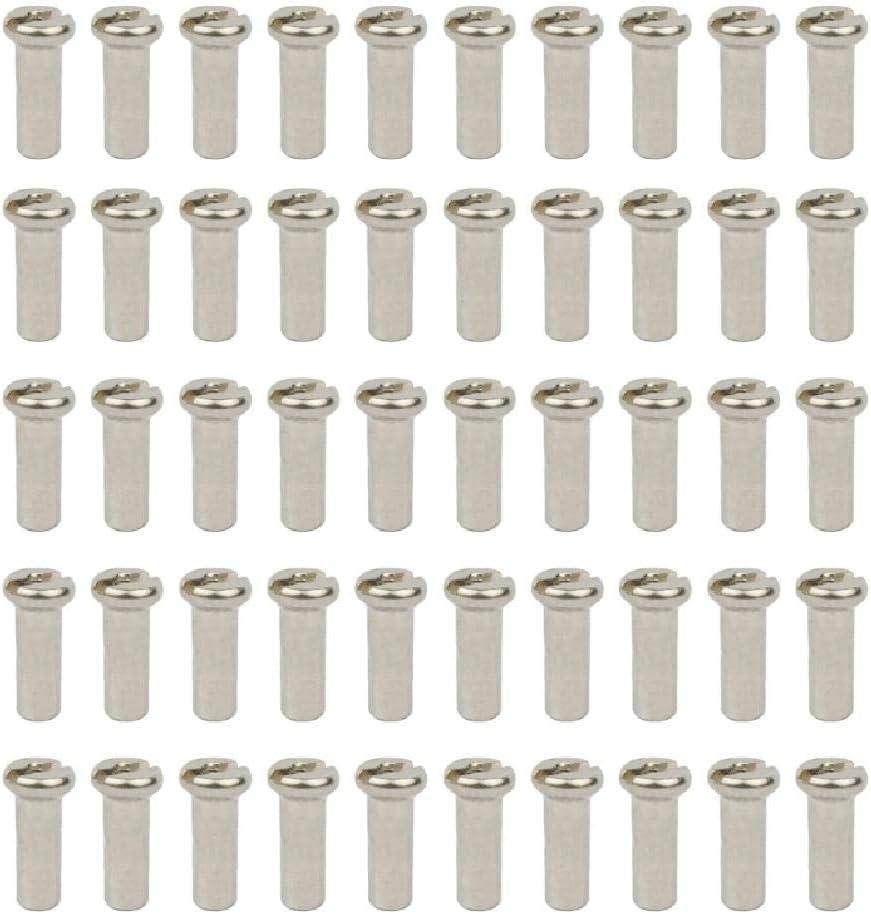 50Pcs/pack Bike Road Bicycles Nipple 12G 13G 14G Ultralight