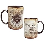 Altura: 5 "/12,5 cm Harry Potter Marauders Map Ceramic Mug Official Warner Bros. Studio Tour London Merchandise by Warner Bros.