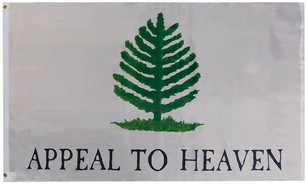 3X5 AN APPEAL TO HEAVEN LIBERTY TREE WASHINGTONS CRUSIERS HISTORIC Premium Quality Fade Resistant Flag Banner