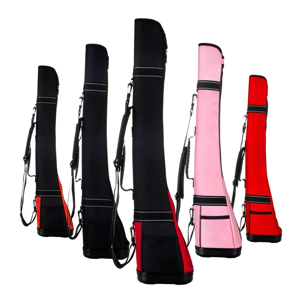Bolsas De Mano Para Palos De Golf Bolsa de golf de nailon impermeable, bolsa de domingo de golf for palos de golf de 4 a 5 unidades, bolsa ligera de aviación for carrito de golf bolsa ( Color : Noir )