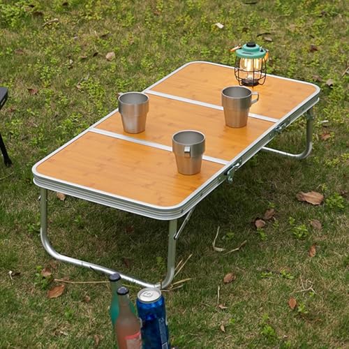 Petite table basse de camping pour randonnée | Finis les repas au sol