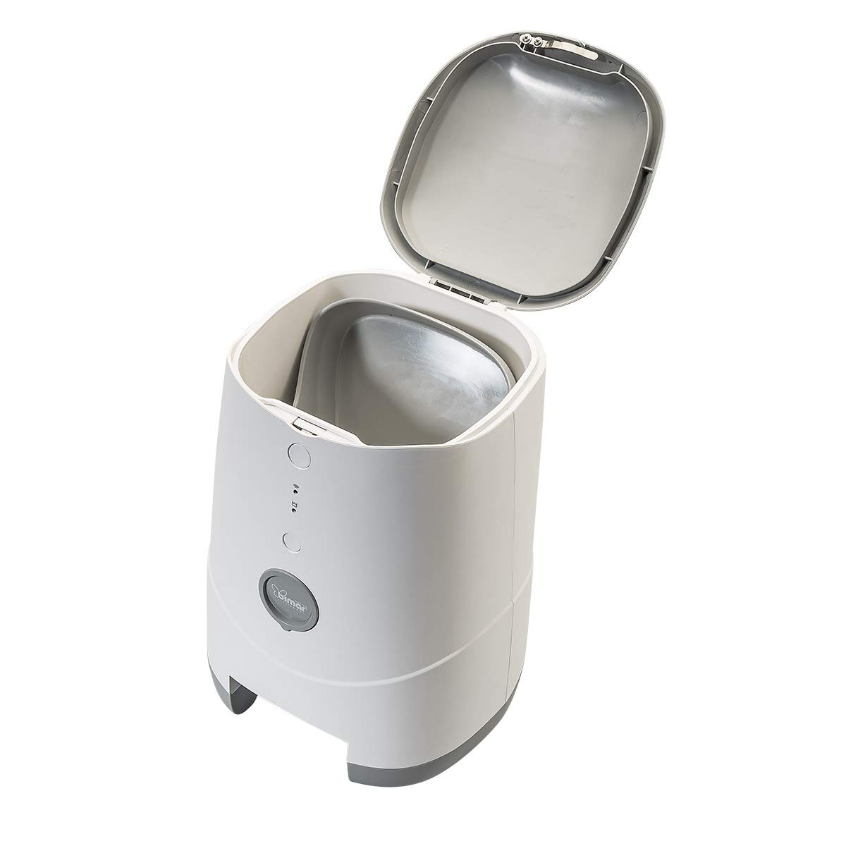HI.PET PDE3S Distributore cibo gatti e cani intelligente Smart WiFi, dispenser automatico cibo animali Crocchette e Croccantini, Compatibile iOS Android, programma quantita' giornaliere o settimanali