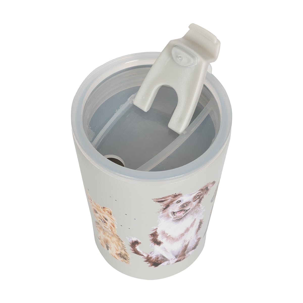 Wrendale Designs by Hannah Dale A Dog's Life' Dog Thermal Travel Cup, Multi, 320ML - Image 3