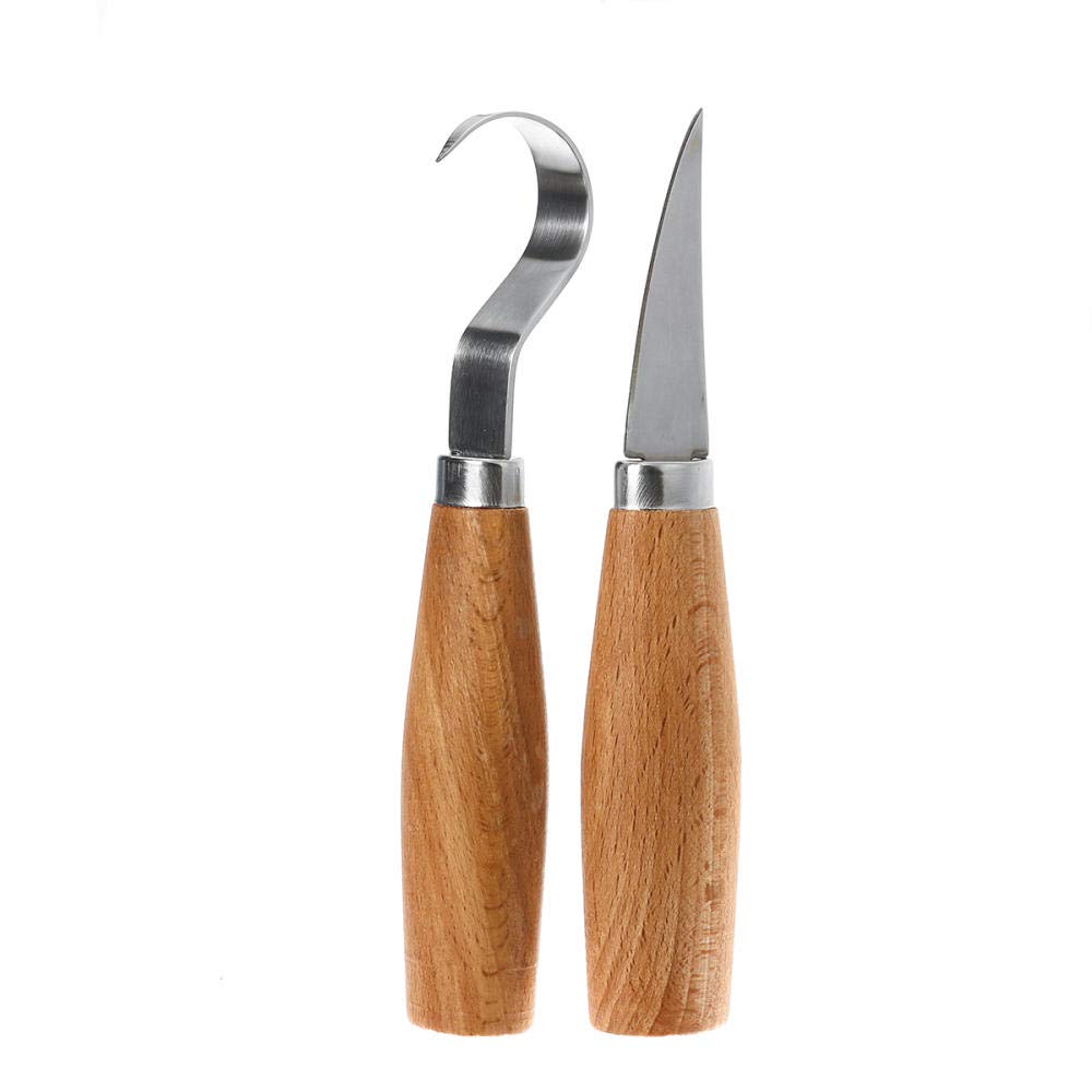 Narzędzia Rzeźbiarskie Dłuta Do Drewna Narzędzia Rzeźbiarskie Dłuto Drewno Carving Dłuta Drewna Narzędzie Ręczne Zestaw Narzędzie Drewna Rzeźba Obieranie Rzeźba Łyżka Hak Wood Carving Carving-Bull Pun