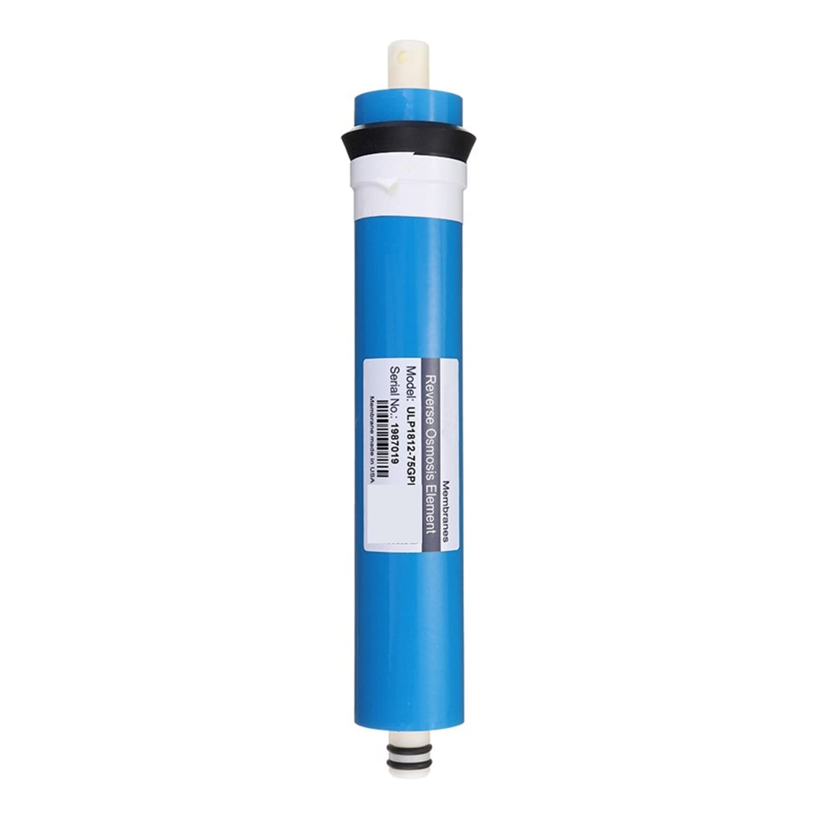 Reemplazo de membrana RO de ósmosis inversa for cocina casera 50/75/100/125/400GPD de agua filtro purificador tratamiento de bebida Sistema de filtro de agua(75G,3 Pcs)