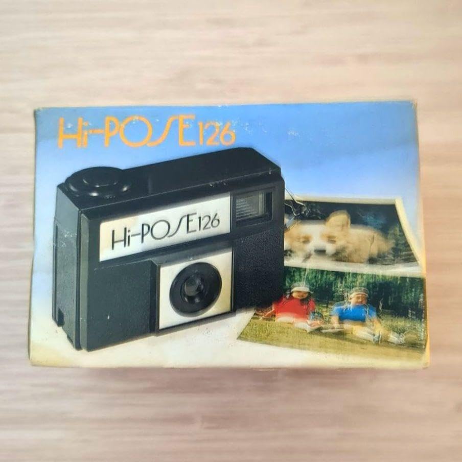 Hi-POSE 126 フィルムカメラ 箱入り 中一時代年間予約プレゼント品 Hi-POSE 126 フィルムカメラ 箱入り 中一時代年間予約プレゼント