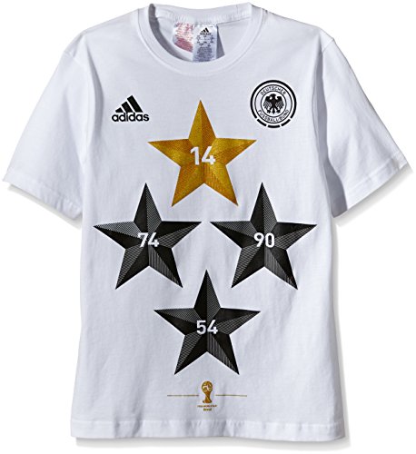 WM 2014 Deutschland Trikot Weiß - 4 Sterne Größe XL