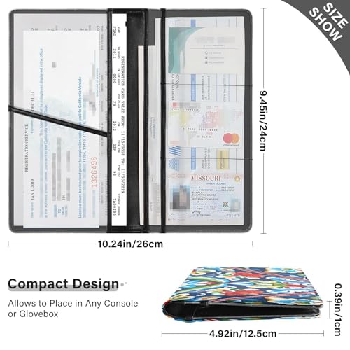 Organizador de Documentos para Auto Multicolor miniatura 3